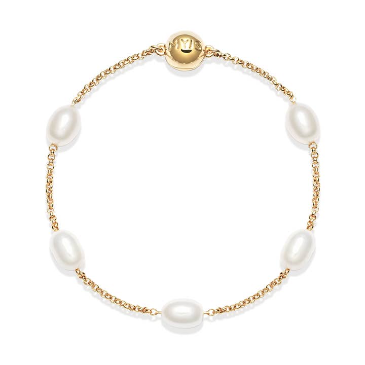 Interlude Small Freshwater Pearl Bracelet Freshwater Pearl G for wholesale by My Jewellery Story