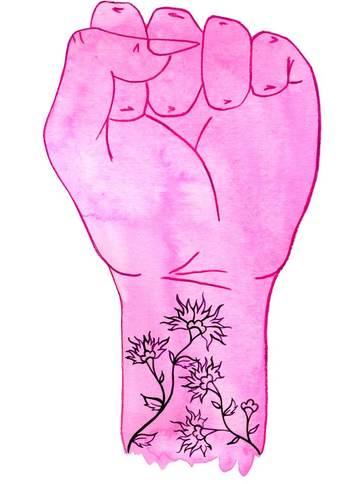 Tatoveret Hævet Fist Plain for engroshandel hos Elle Sorridente