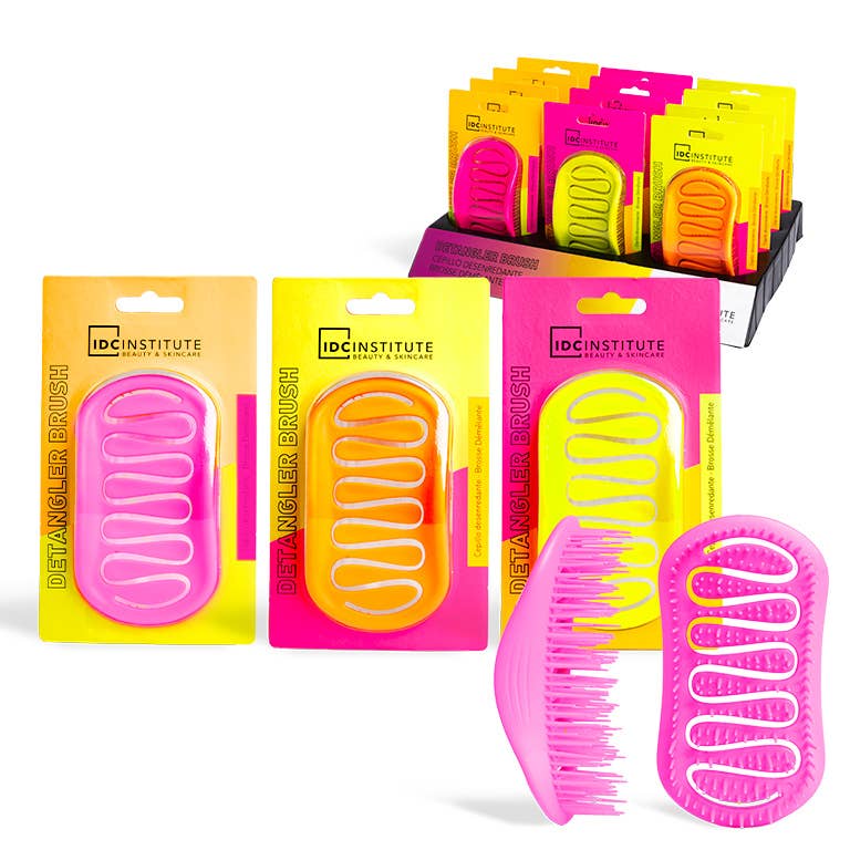 Aquarius Cosmetic SLU - Wholesale Hair Brush/Comb - Idc Institute Neon Detangler Brush0