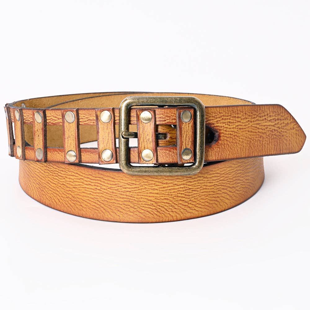 LS Western - Wholesale Belt - Unisex - LC-ADBLF200 Genuine American Leather Belt Men and Women1