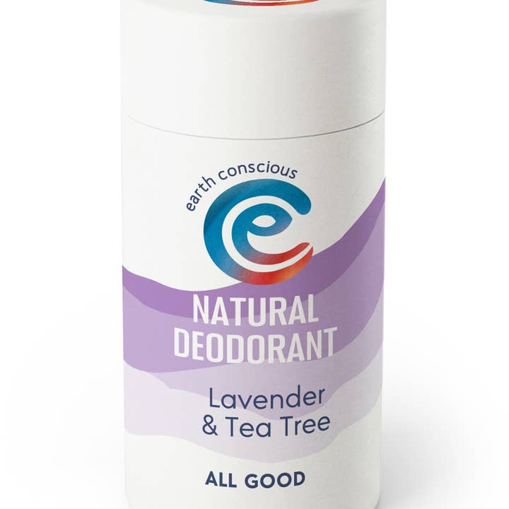LAVENDER and TEA TREE OIL Deodorant Stick 90g for wholesale by Earth Conscious