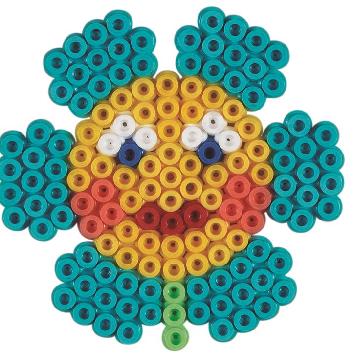 Hama Beads USA - Wholesale DIY Craft Kit - Kids - Small Round, Hexagon, Heart, Star & Square 5-Pack Pegboards