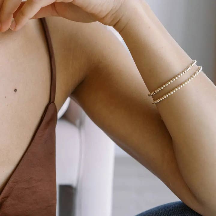 Sphere Bead Bracelet for wholesale by Honeycat Jewelry