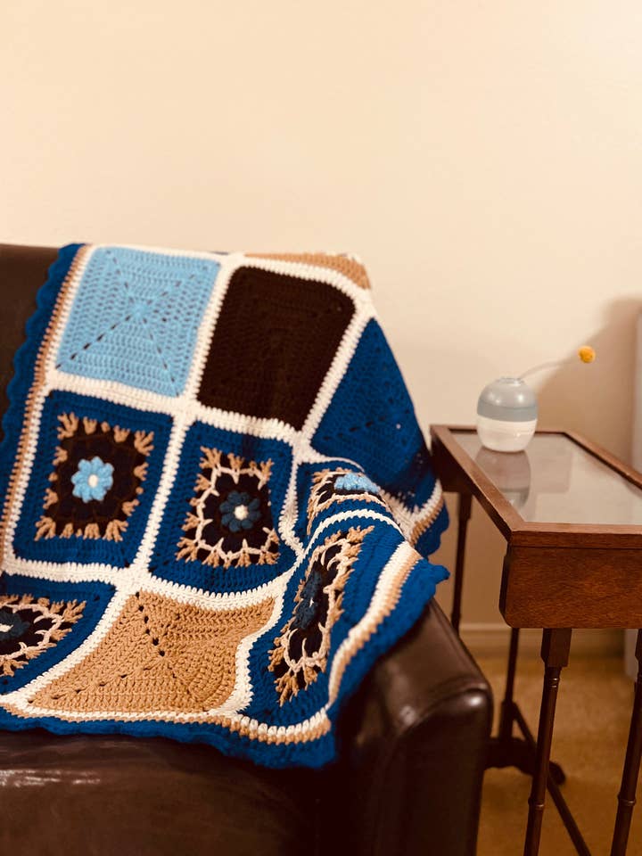 Manta de ganchillo Barry para venta al por mayor de Kensington Barry