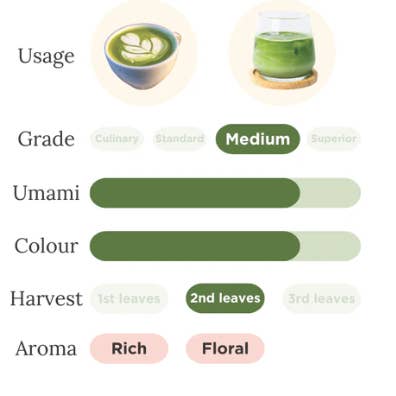 Lisata - Wholesale Health/Detox Tea - HAKURA - Premium Matcha 40gr3