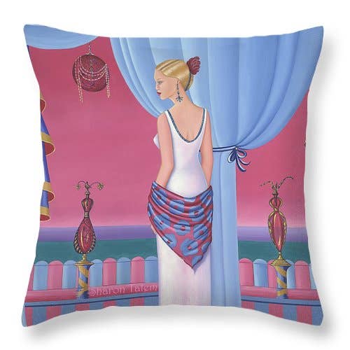 Perfume - Throw Pillow for wholesale by Sharon Tatem Fashion LLC