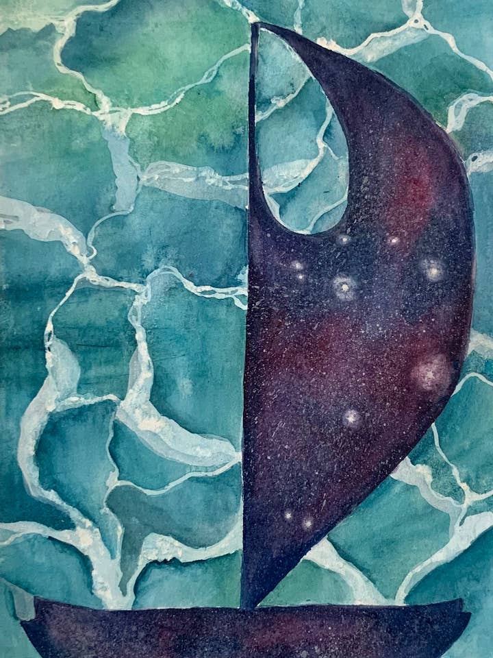 Hokulea Print for wholesale by B. Miyo Art