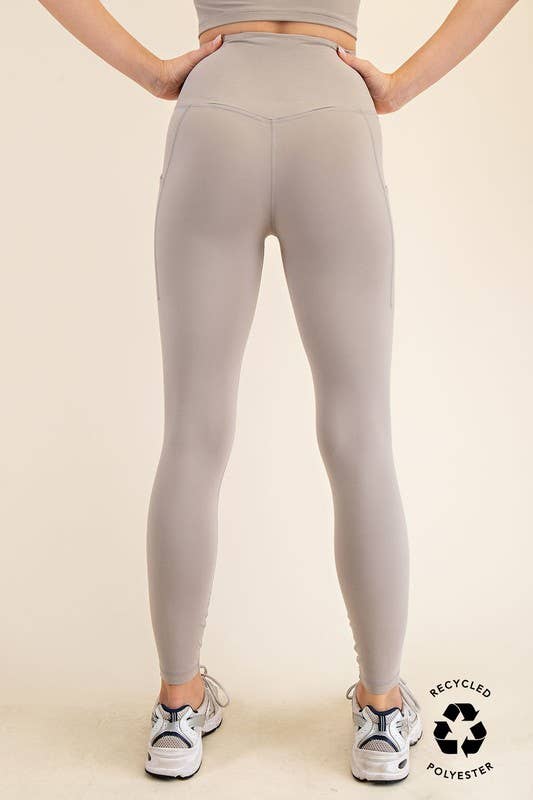 Sunday Morning - Wholesale Athletic/Lounge Leggings - Women's - P326237 HIGH WAIST YOGA PANTS WITH SIDE POCKETS13