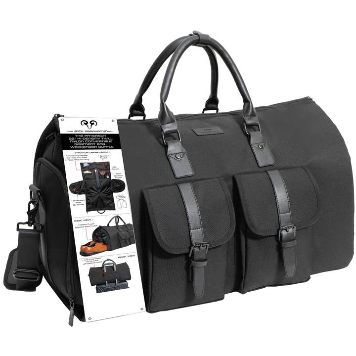 Magid - Wholesale Garment Bag - Unisex - Jack Abrahams 20-In Twill Nylon Convertible Garment Bag Duffel1