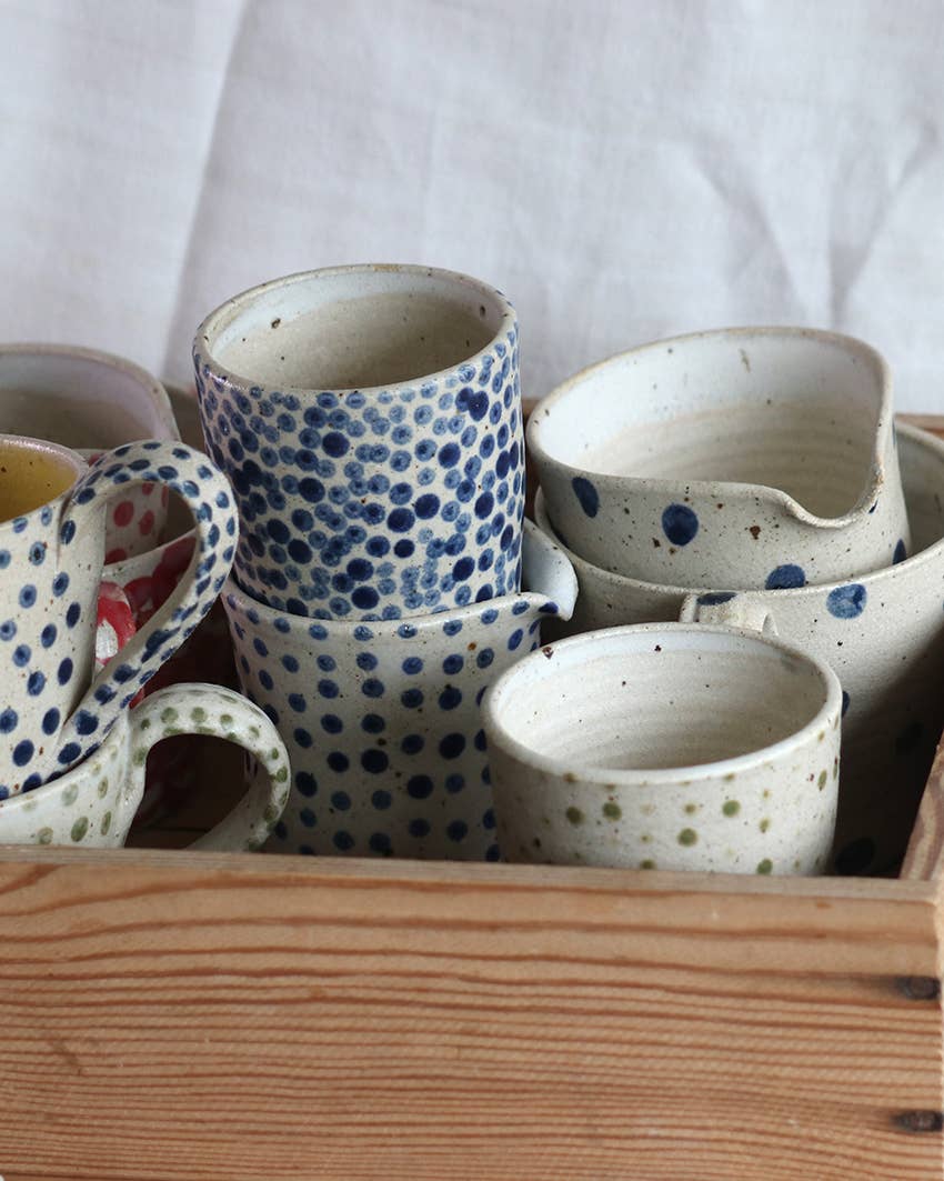 Polli Pots – Engroshandel Drikkeglas/kop – Grønne og hvide tumblere4