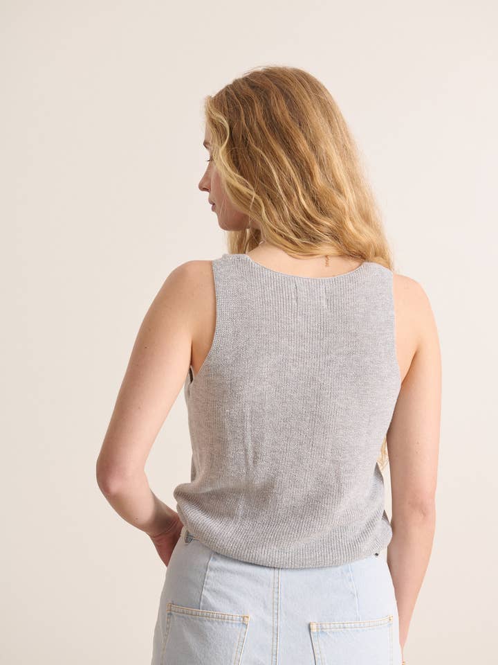 Garance Paris - Wholesale Tank Top - Women's - Knitted tank top - GIROLLE1