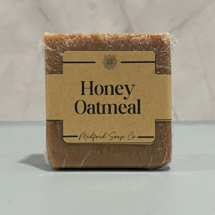 Honey Oatmeal for wholesale by Medford Soap Company