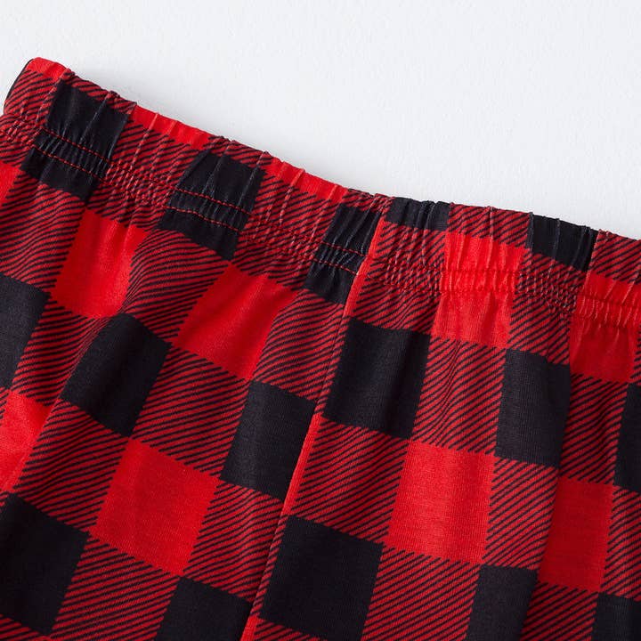 PatPat Matching - Wholesale Sleepwear Set - Unisex - Family Matching Cousin Crew Buffalo Plaid Christmas Pajamas4