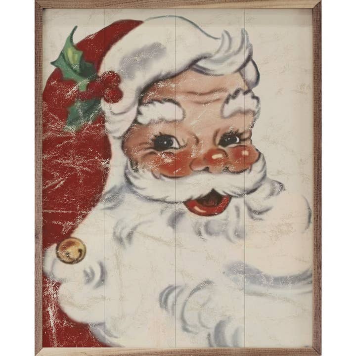 Rosy Cheeks Santa White for wholesale by Kendrick Home