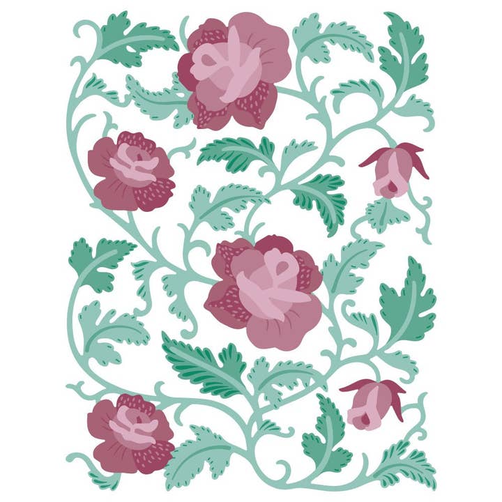 Bold Background: Chinoiserie - Honey Cuts - Stand-Alone Dies for wholesale by Honey Bee Stamps