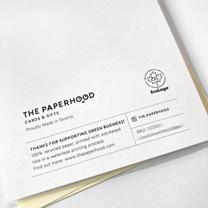 The Paperhood – wholesale Julkort – Kälke/pulka Holiday kort Box med 8