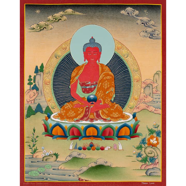Celestial Amitabha Buddha Thangka – The Path of Liberation
for wholesale by Boudha Stupa Thanka Centre