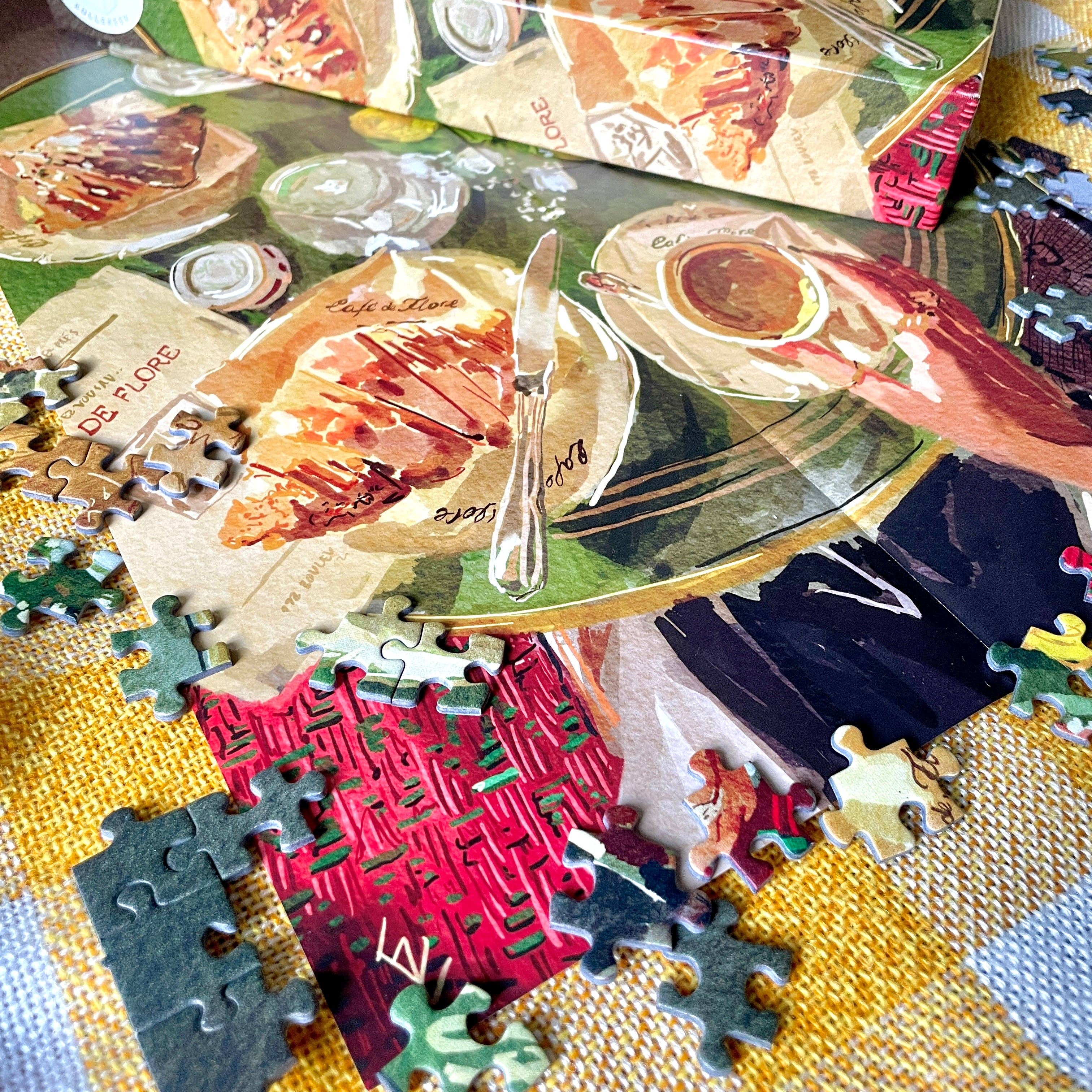 Das Puzzle Kollektiv - Wholesale Puzzle - Adult - "Coffee and croissants"6