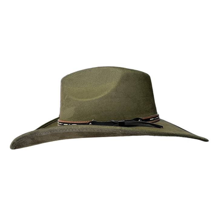 American Hat Makers - Wholesale Cowboy Hat - Unisex - Cowboy Suede Hat - Style Ace High15