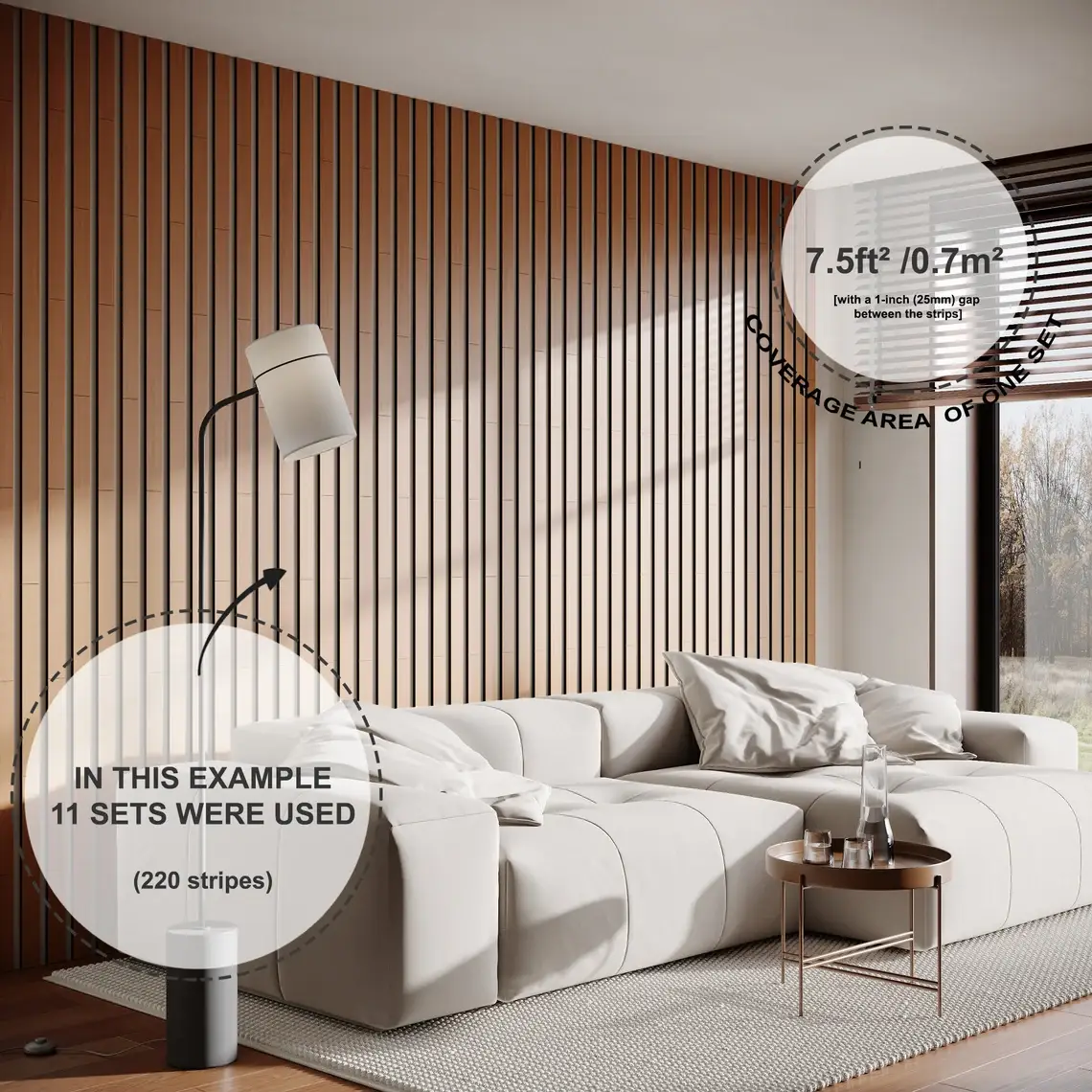 ATB-Sound sp. z o. o. - Wholesale Wall Accent - Lamela-5 Acoustic Slat Wood Panels 2" | Wooden Wall Decor4