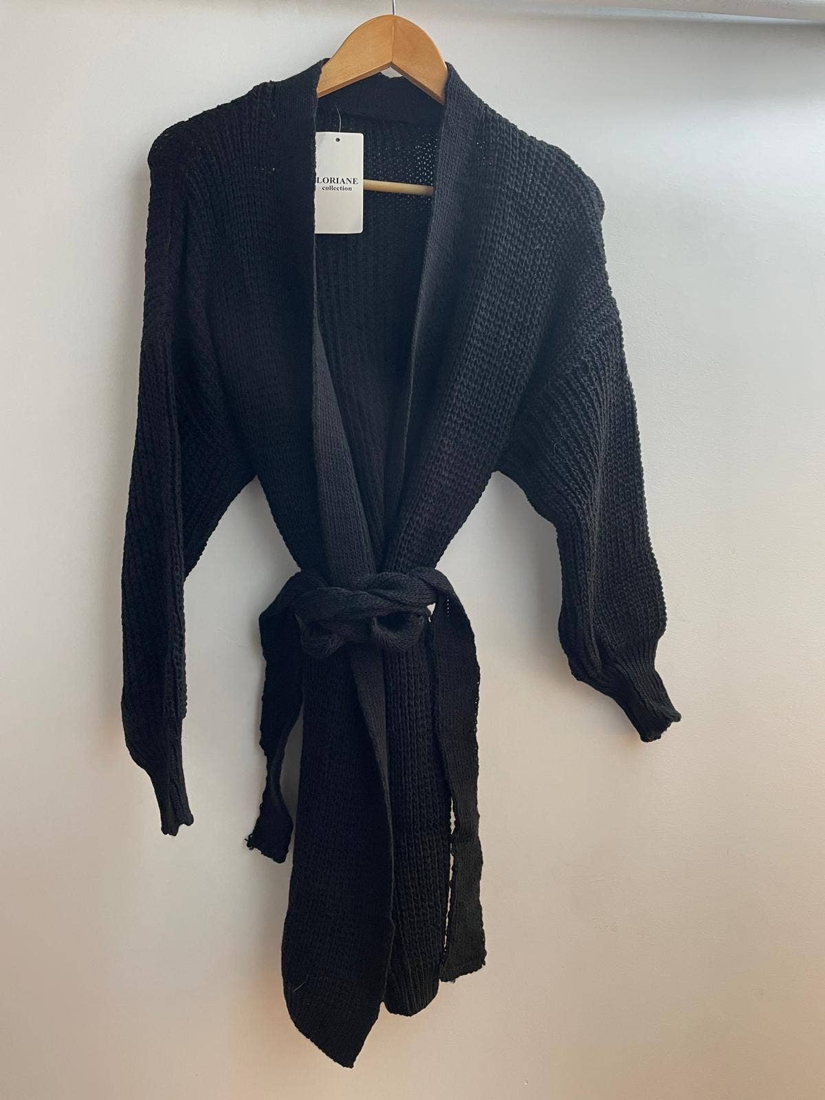 LORIANE – Engroshandel Cardigan - Dame – Strikket mesh-vest i one size med puffede ærmer10