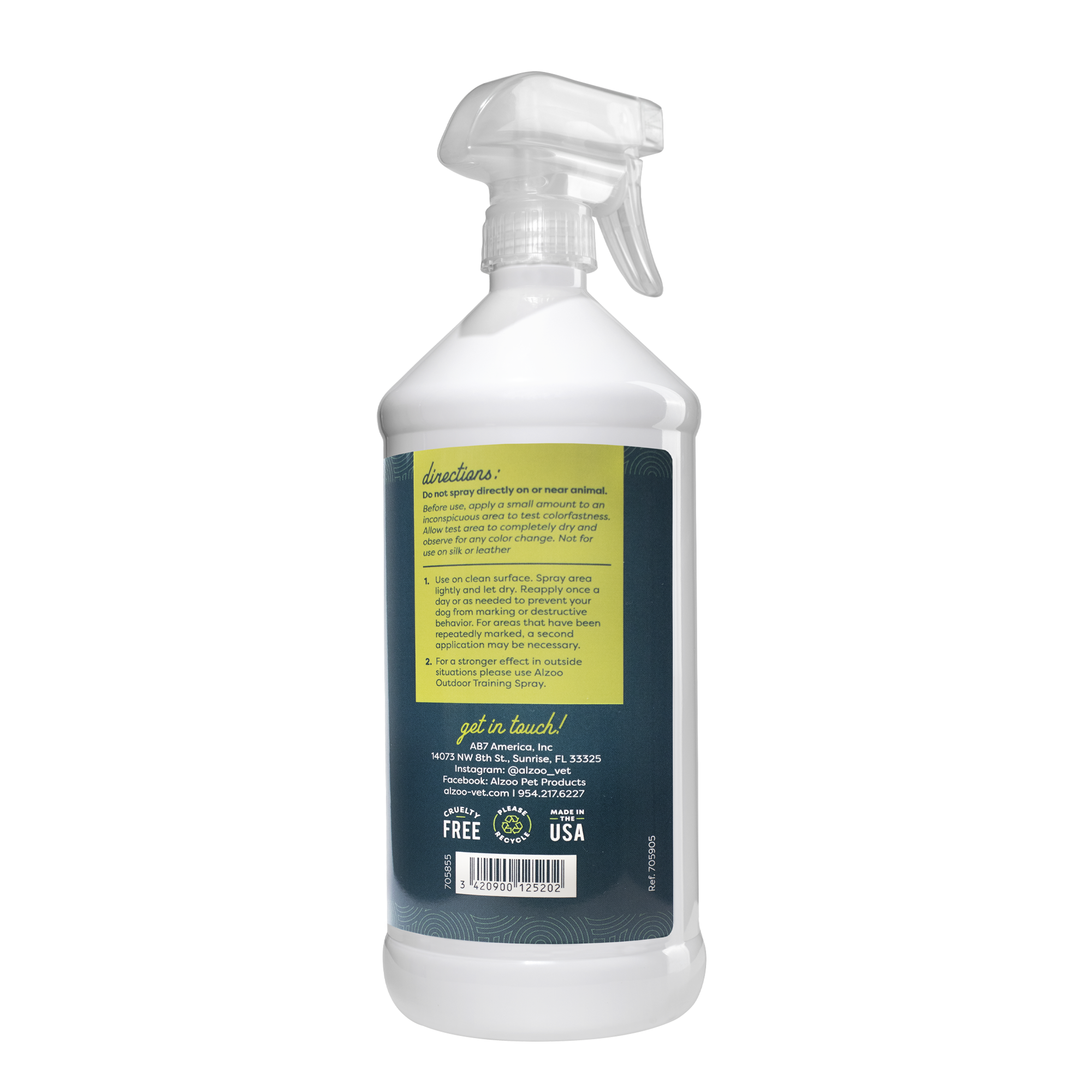 ALZOO - Wholesale Pet Spray - Dog - ALZOO Plant-Based Indoor Training Spray for Dogs, 32oz1