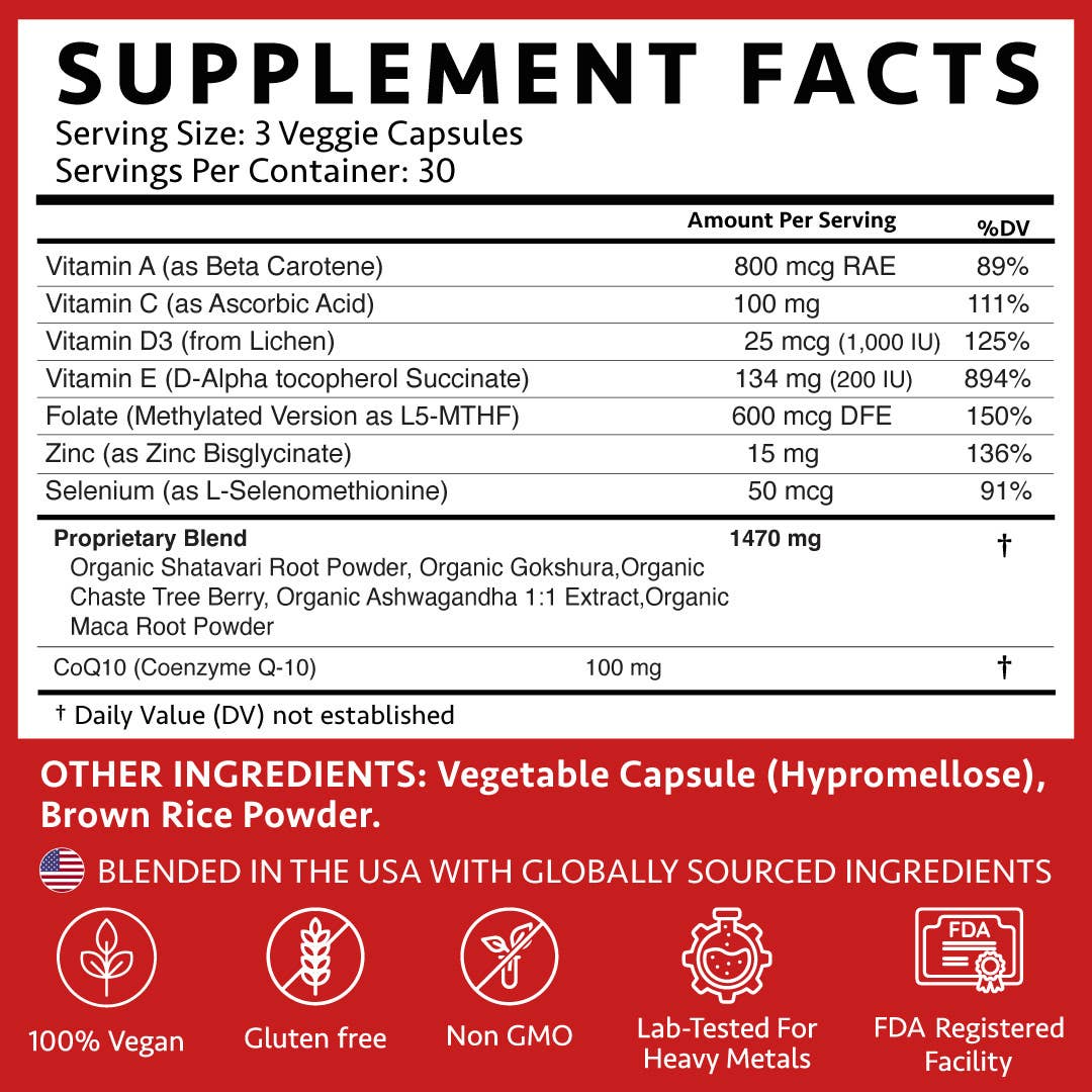 Osh Wellness - Ayurvedic Wellness - Wholesale Oral Supplement/Vitamin - Women's Fertility Support - Ayurvedic Conception Support8