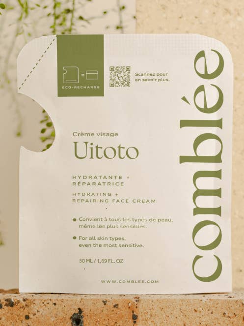 Ricarica Crema viso Uitoto - Idratante + Riparatrice per la vendita all'ingrosso da parte di Comblée