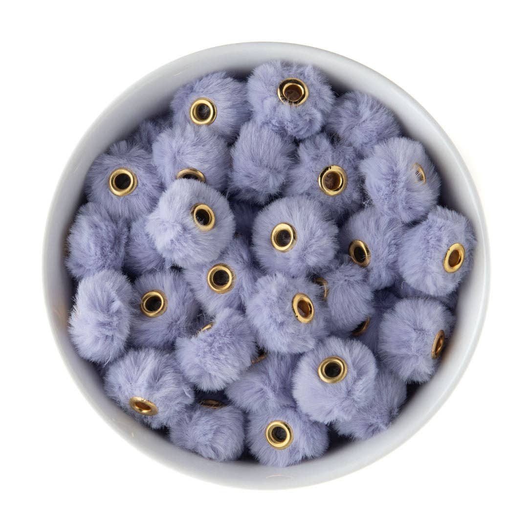 Cara & Co Silicone Craft Supply - Wholesale Craft Supplies - Fuzzy Spacer Beads2