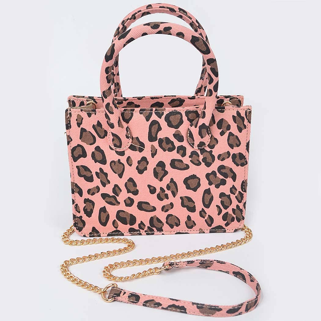 3AM BY H&D ACCESSORIES - Vendita all'ingrosso Borsa tote - Donna - Borsa a tracolla media in tela Leo6