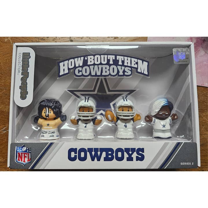 Conjunto de Figuras Little People da Fisher Price - NFL Dallas Cowboys por atacado de Majestic Sports