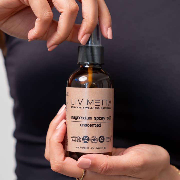 Liv Metta - Wholesale Pain Relief Spray/Cream - Magnesium Oil Spray2