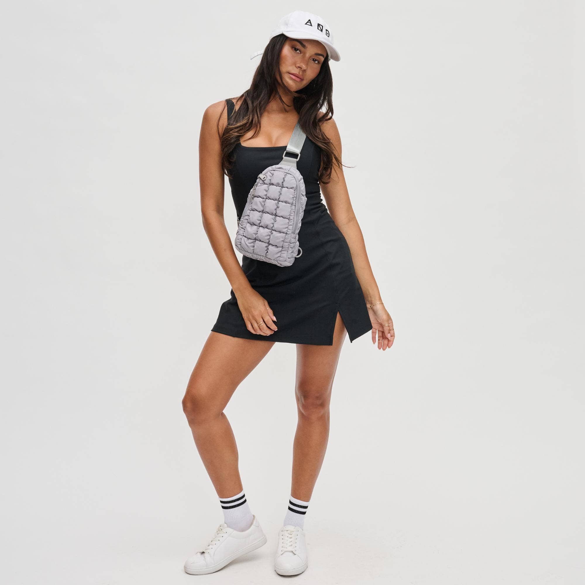 Sol and Selene - Wholesale Belt Bag - Women's - Rejuvenate - Quilted Puffer Nylon Sling Backpack114