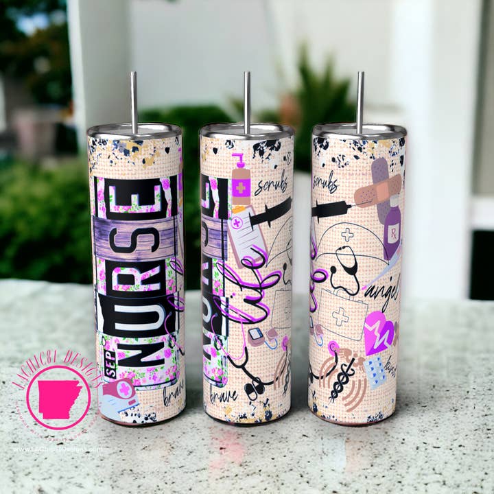 Nurse Life Tumbler for wholesale by LAChic81 Designs