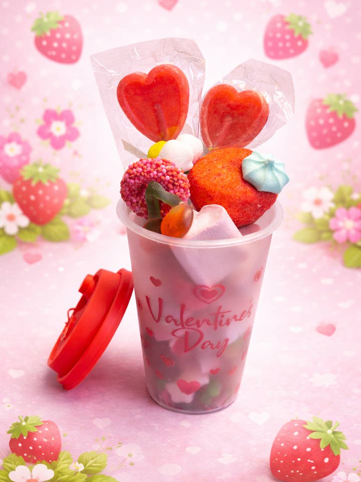 Shaker bonbons gélifiés et guimauve pour la vente par FRAISIE CANDY