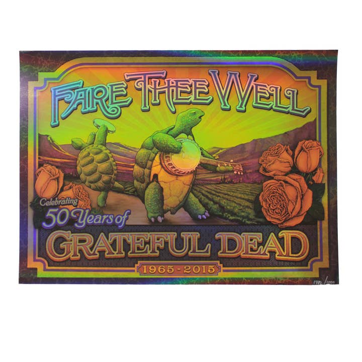 Fare Thee Well by Brian Carroll Limited Screenprint for wholesale by Rockabilia