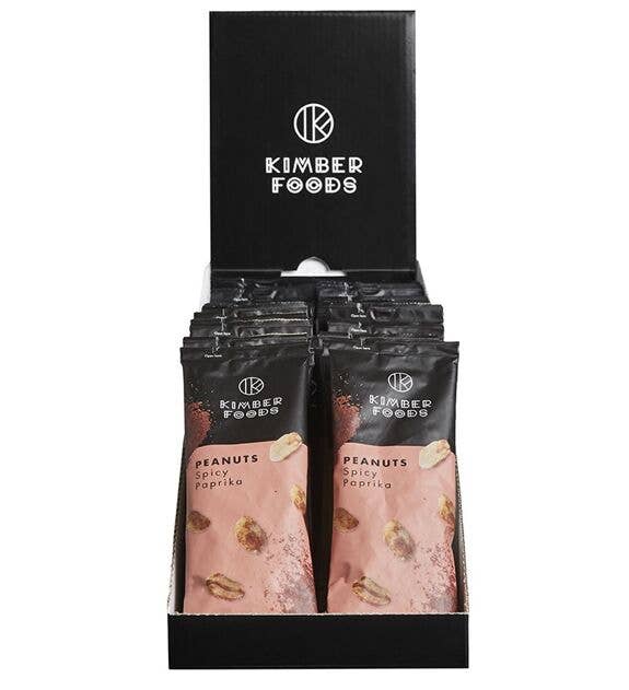Kimber Foods - Wholesale Nuts - Kimber Foods Peanuts Spicy Paprika Str M1