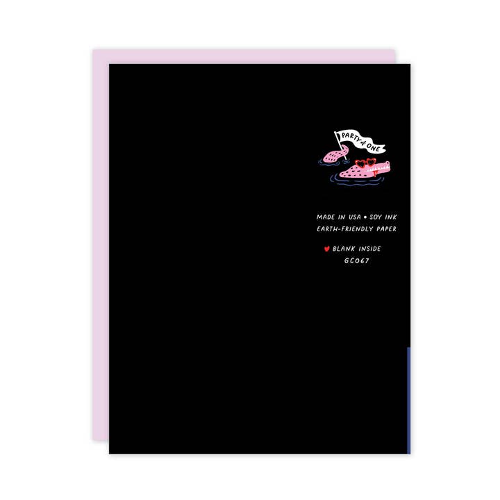 Party of One - Wholesale Birthday Card - Birthday Possum Card