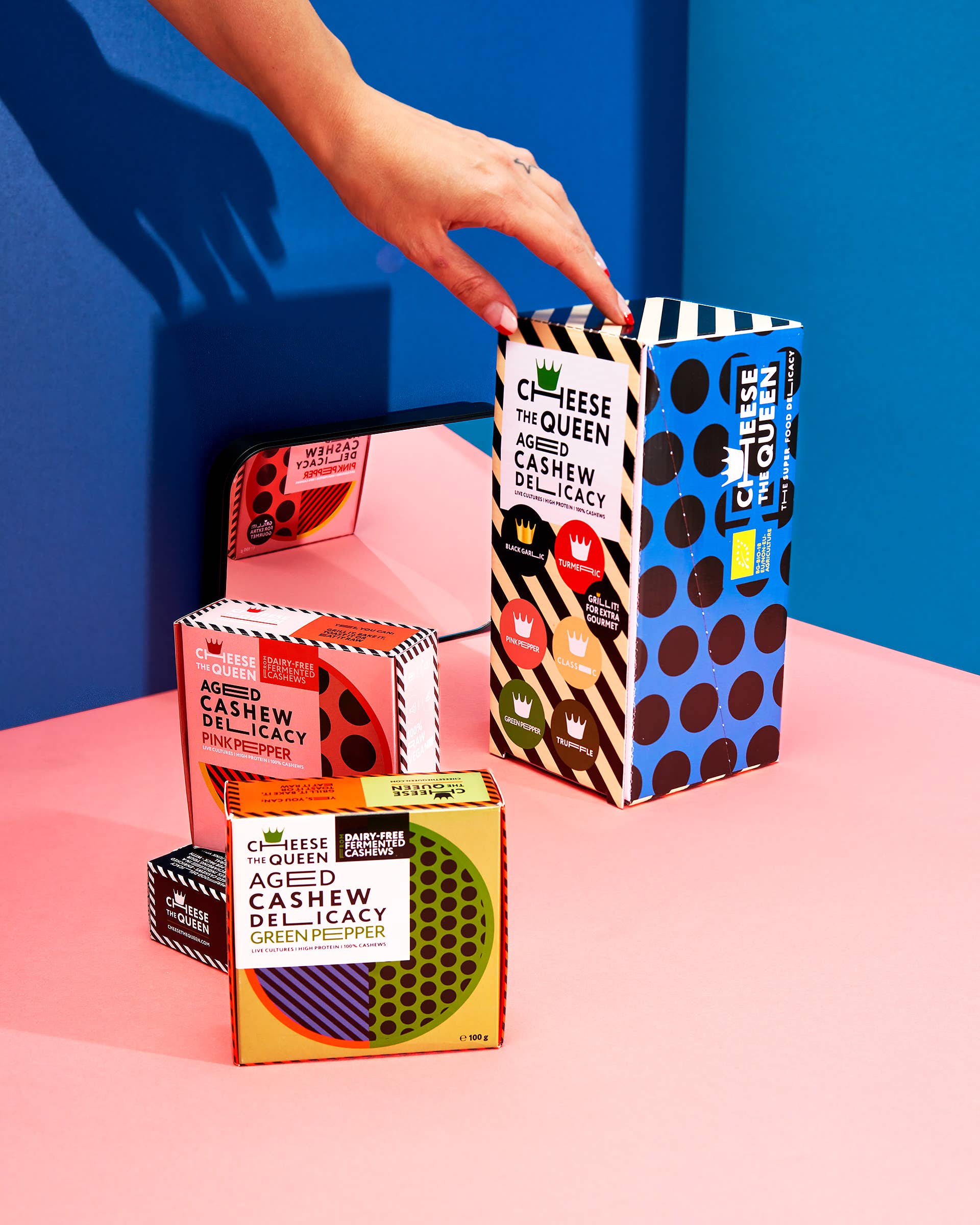 CHEESE THE QUEEN – wholesale Nuts – Tasting Box: Try all! Variety of 6 Superfood Delicacies1