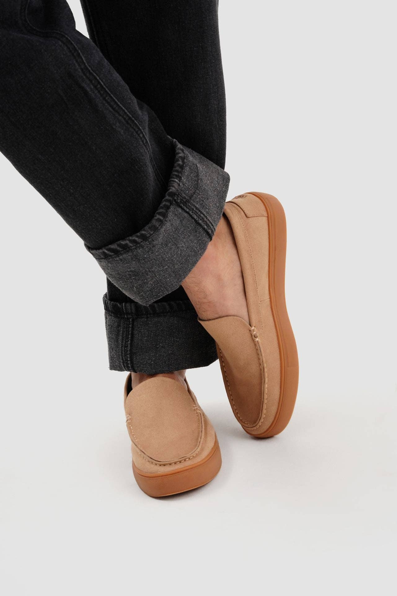 Paez - Wholesale Loafers - Men's - LOAFER GUM VEGAN SUEDE SAND5