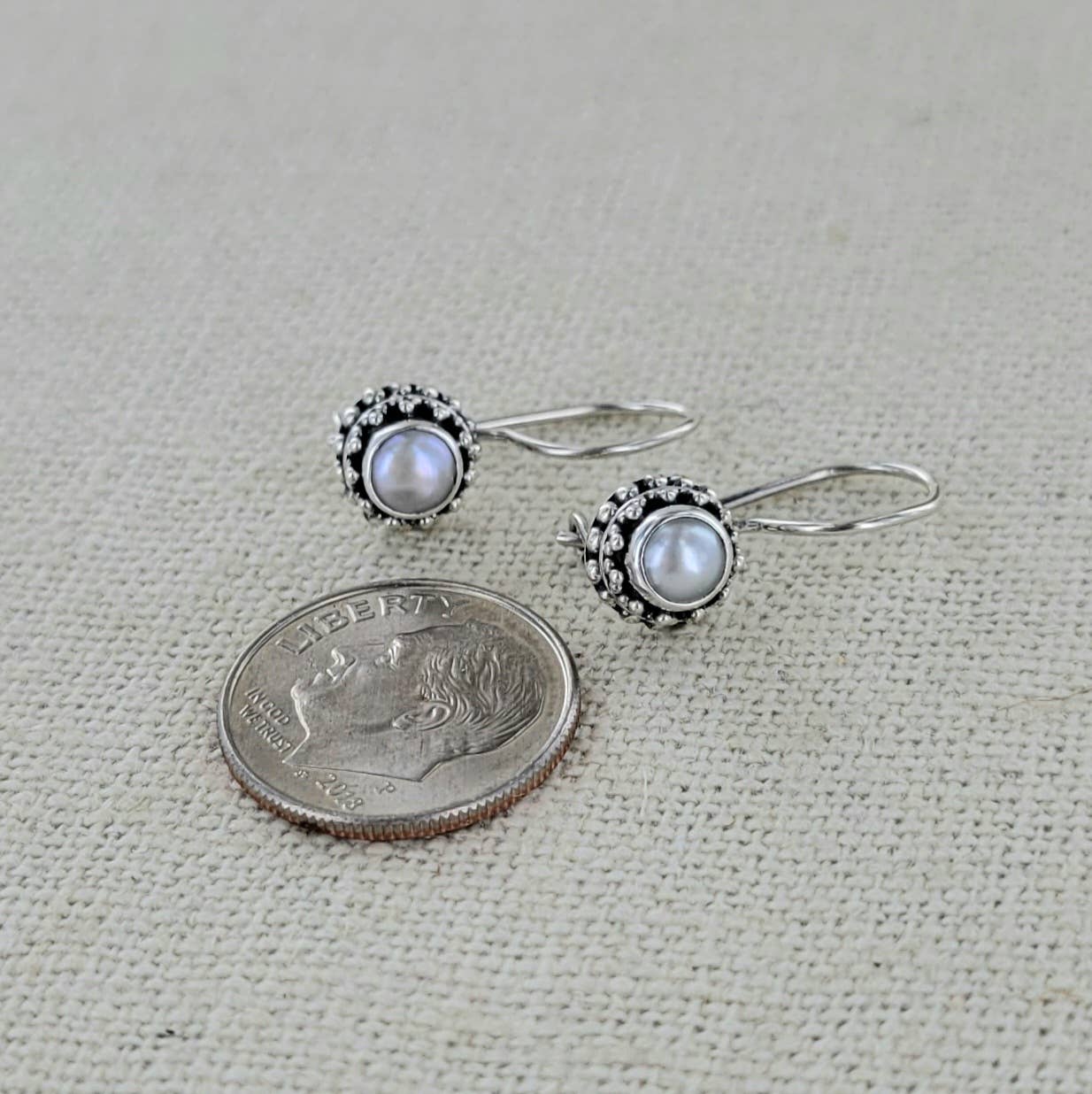 Sadie Green's Jewelry - Wholesale Dangle Earrings - Sterling Silver Round Dangle Earring PTR-E292A3