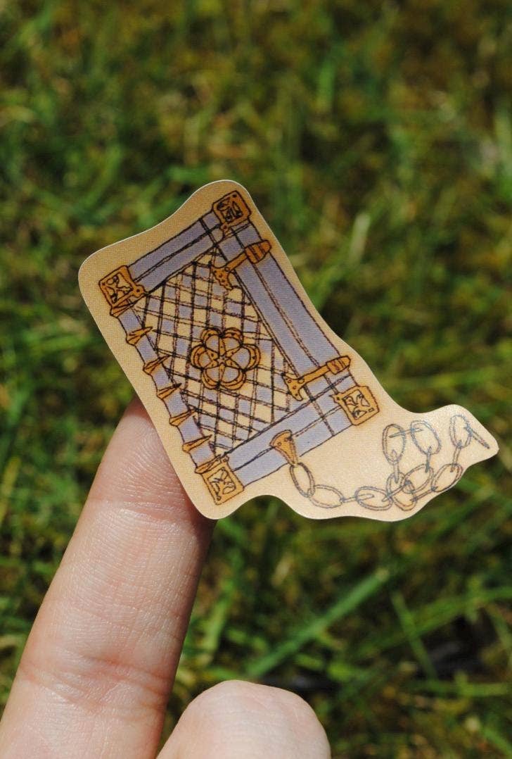 Tulips and Heather - Wholesale Sticker - Sticker Sheet "Book Magic" for journals and planners2