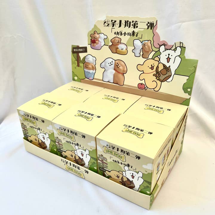 BCmini - Wholesale Decorative Figurine - PUPPY FIGURINE BLIND BOX-6