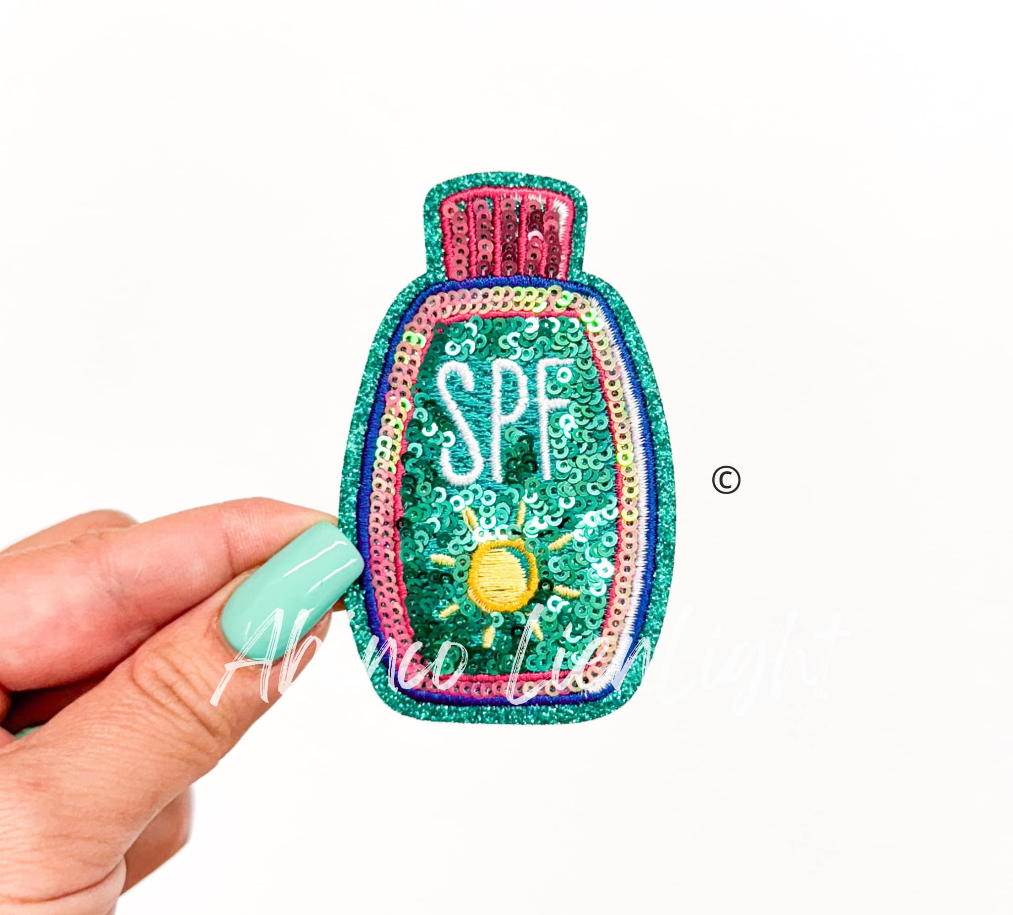 ABLNco - Wholesale Patch - SPF Sunscreen Summer Sequin Patch