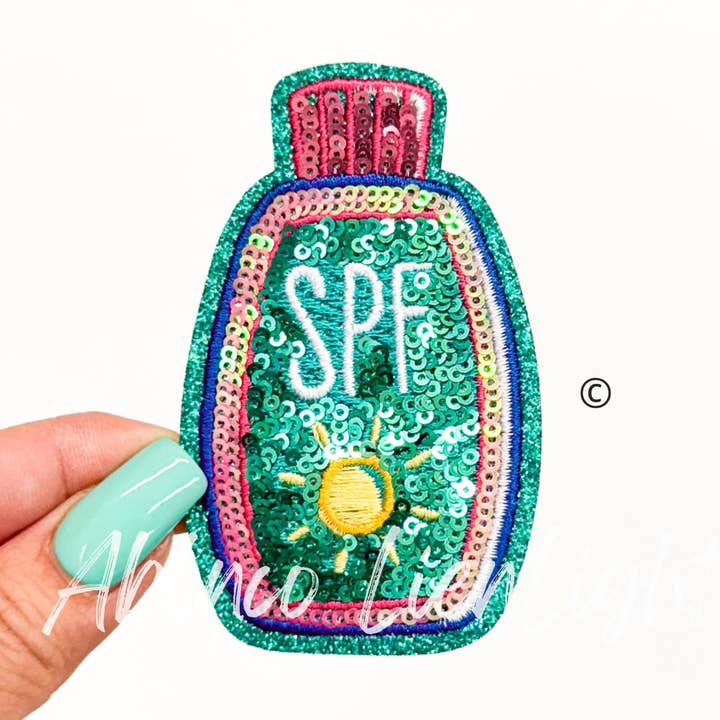 ABLNco - Wholesale Patch - SPF Sunscreen Summer Sequin Patch0