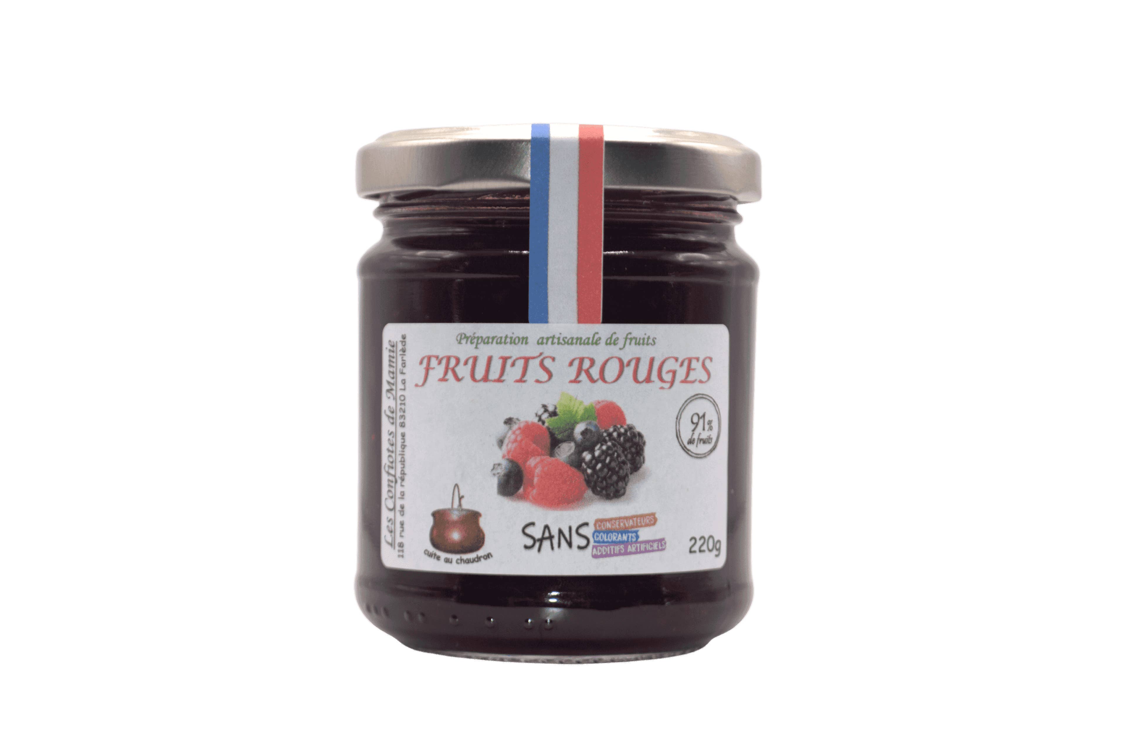 Les confiotes de mamie - Wholesale Jam/Jelly - Red Fruit Jam
