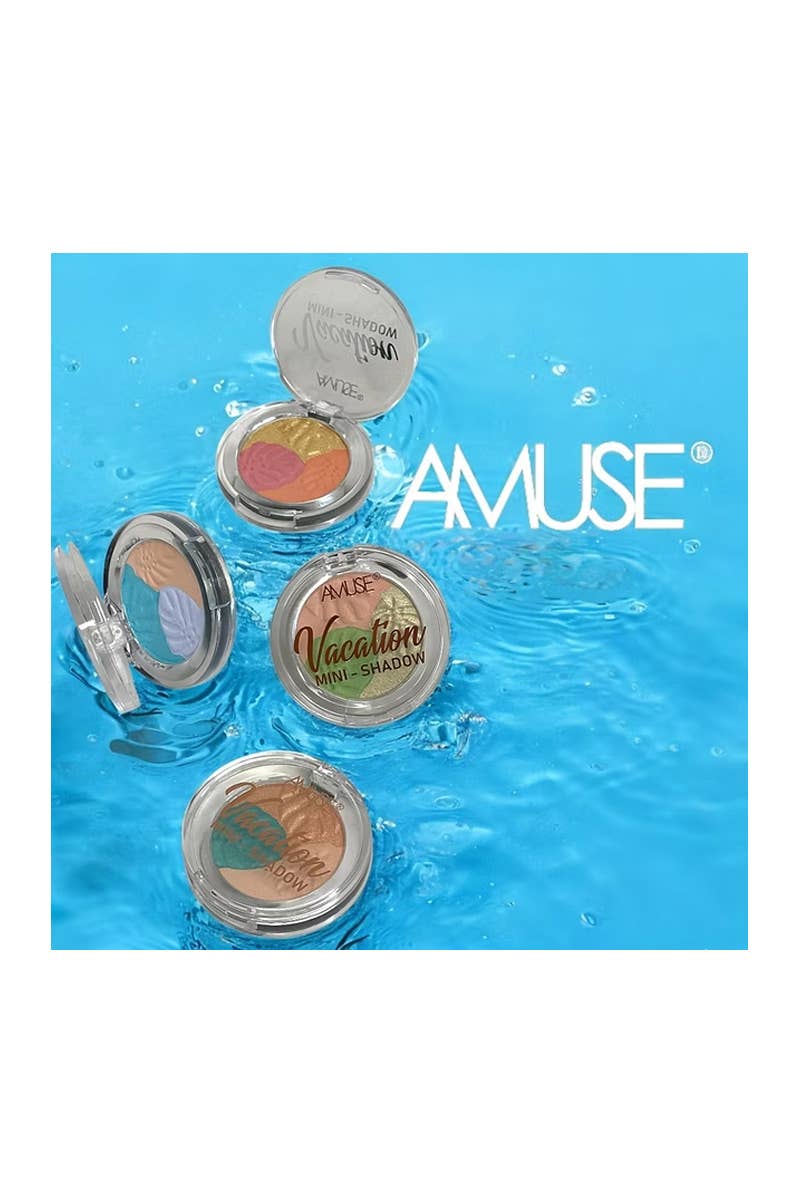 PINEAPPLE Beauty - Wholesale Eyeshadow Palette - AMUSE FK9785MIX Vacation Mini Shadows - 24 pcs4
