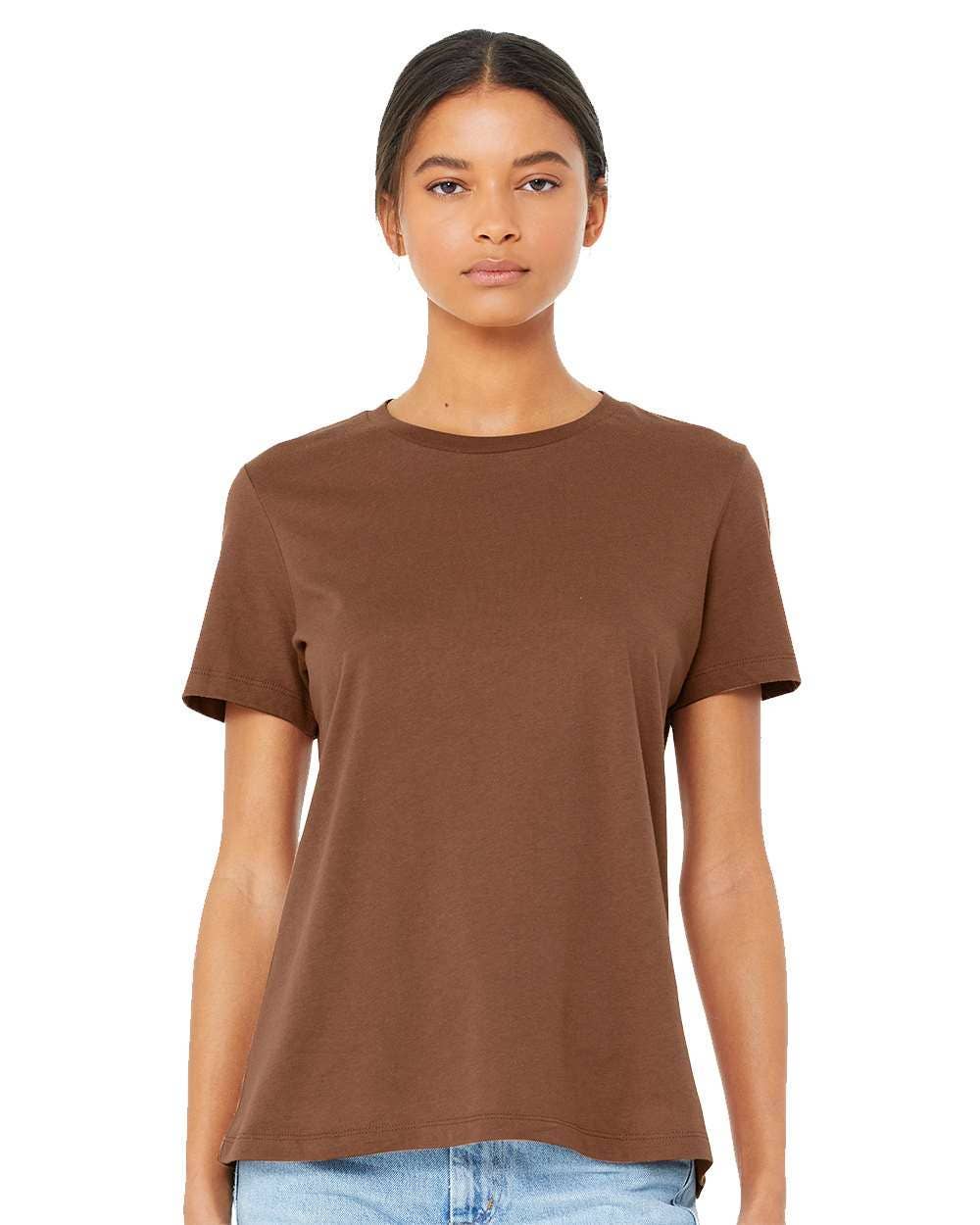 Eleven Fashion - Vente T-shirt – femme - BELLA + CANVAS - T-shirt décontracté en jersey pour femmes26