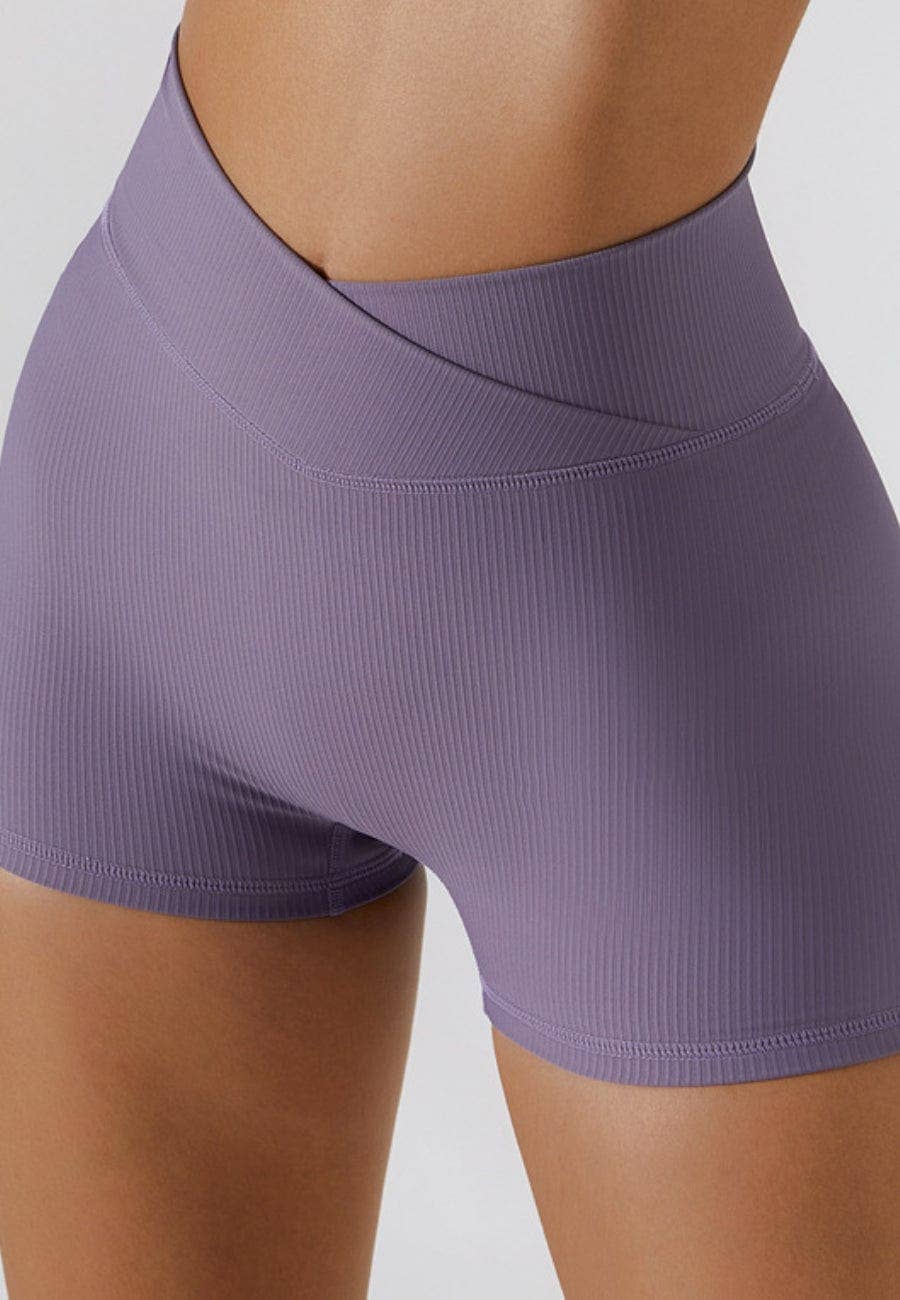 Active by Anna-Kaci - Vendita all'ingrosso Pantaloncini sportivi - Donna - Pantaloncini da allenamento a vita alta6
