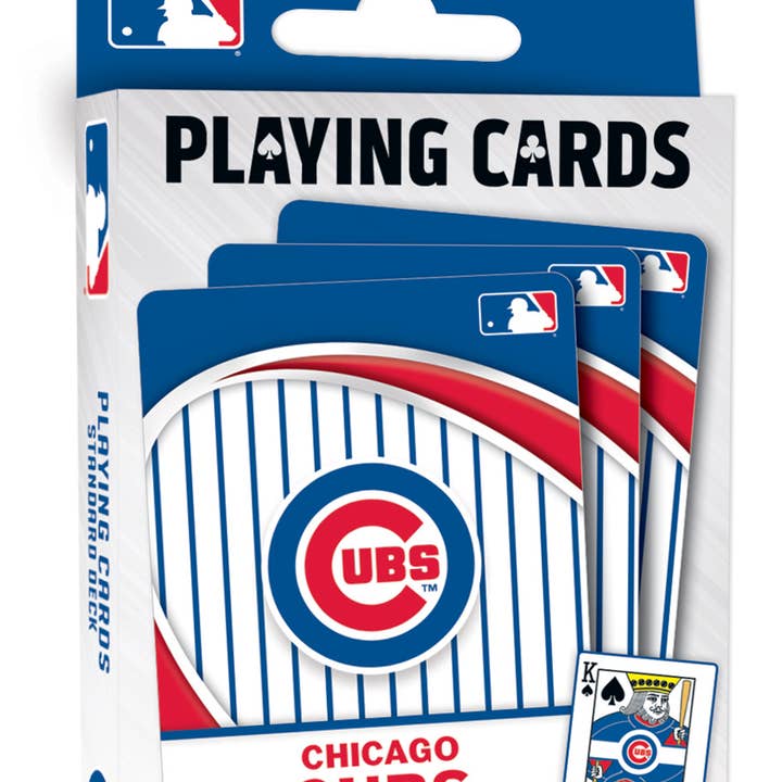 Masterpieces Puzzles - Wholesale Playing Cards - Chicago Cubs Playing Cards